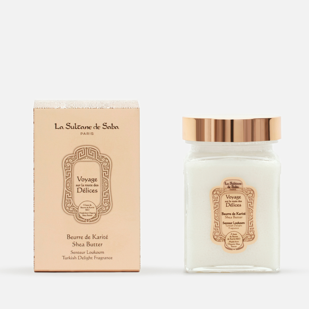 Денеге және шашқа арналған карит майы La Sultane de Saba Лукум, 300 мл