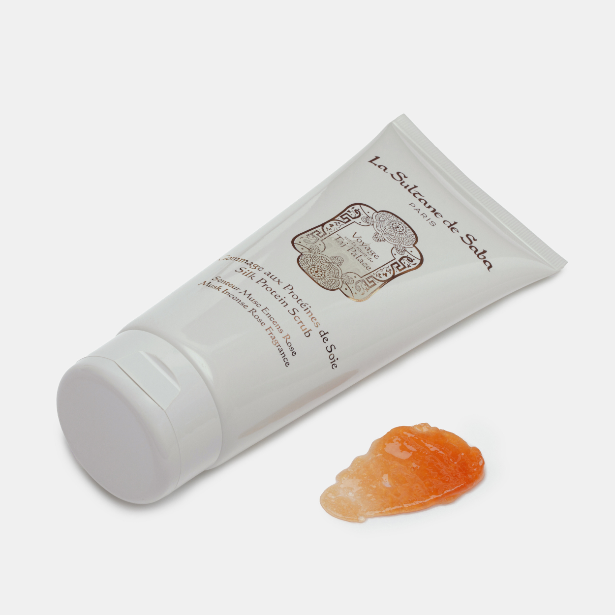 Гоммаж La Sultane de Saba Протеины Шелка Мускус, Ладан, Роза, 200 мл