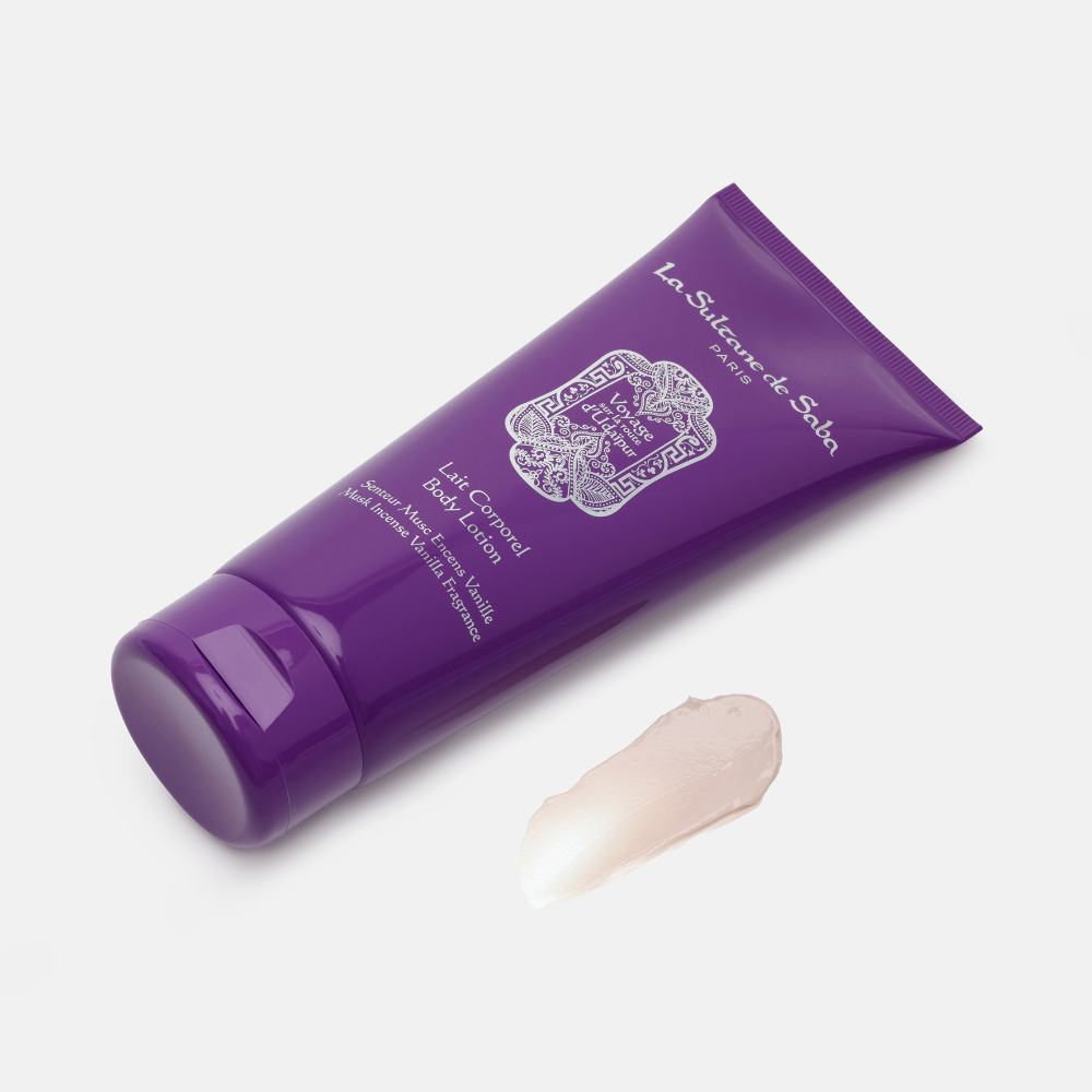 La Sultane de Saba дене лосьоны Мускус, Ладан, Ваниль, 200 мл