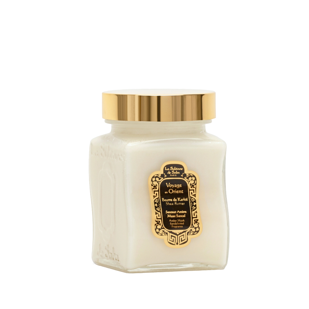 Масло карите для тела и волос La Sultane de Saba Амбра, Мускус, Сантал, 300 мл