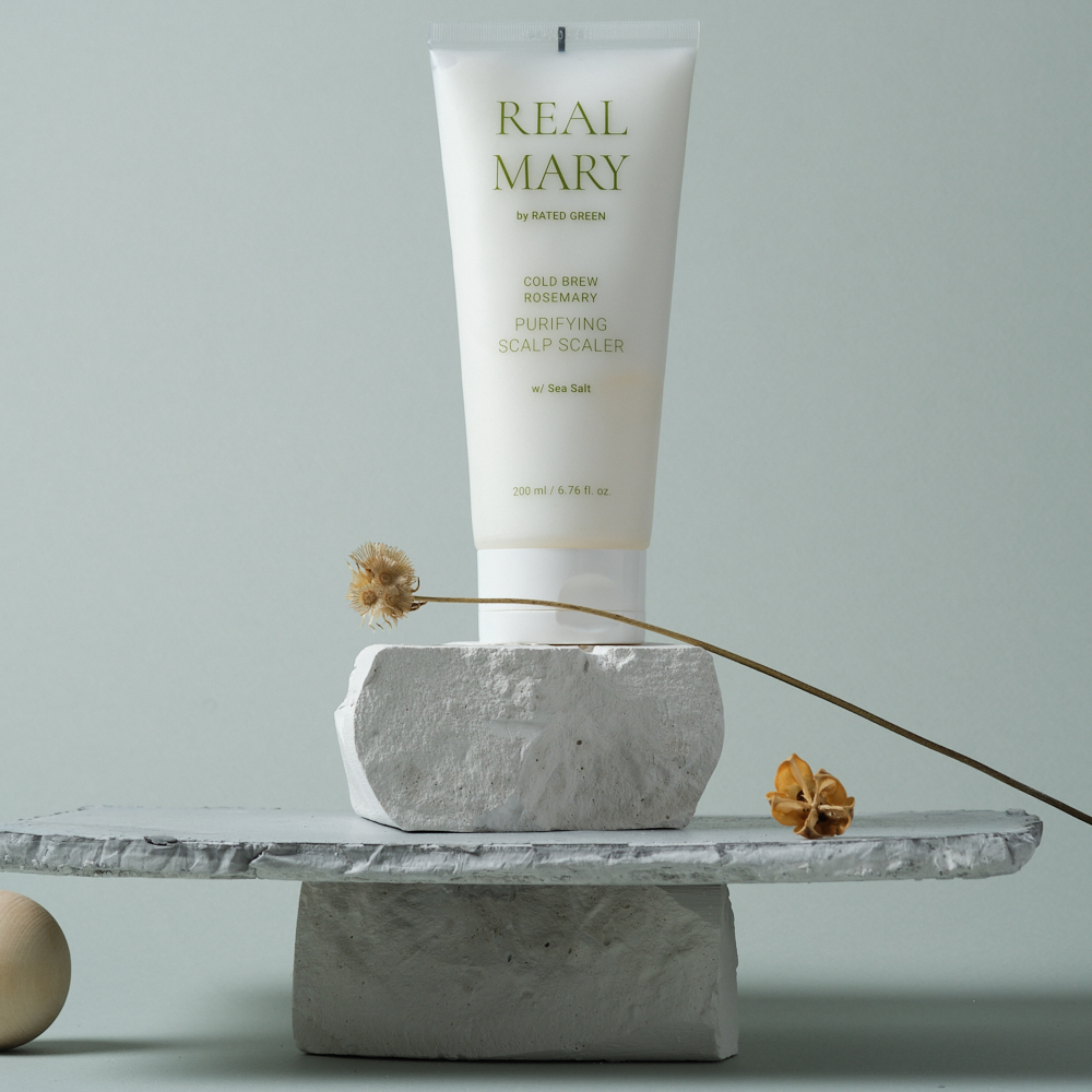 Очищающая и отшелушивающая маска для кожи головы RATED GREEN с соком розмарина REAL MARY, 200 мл