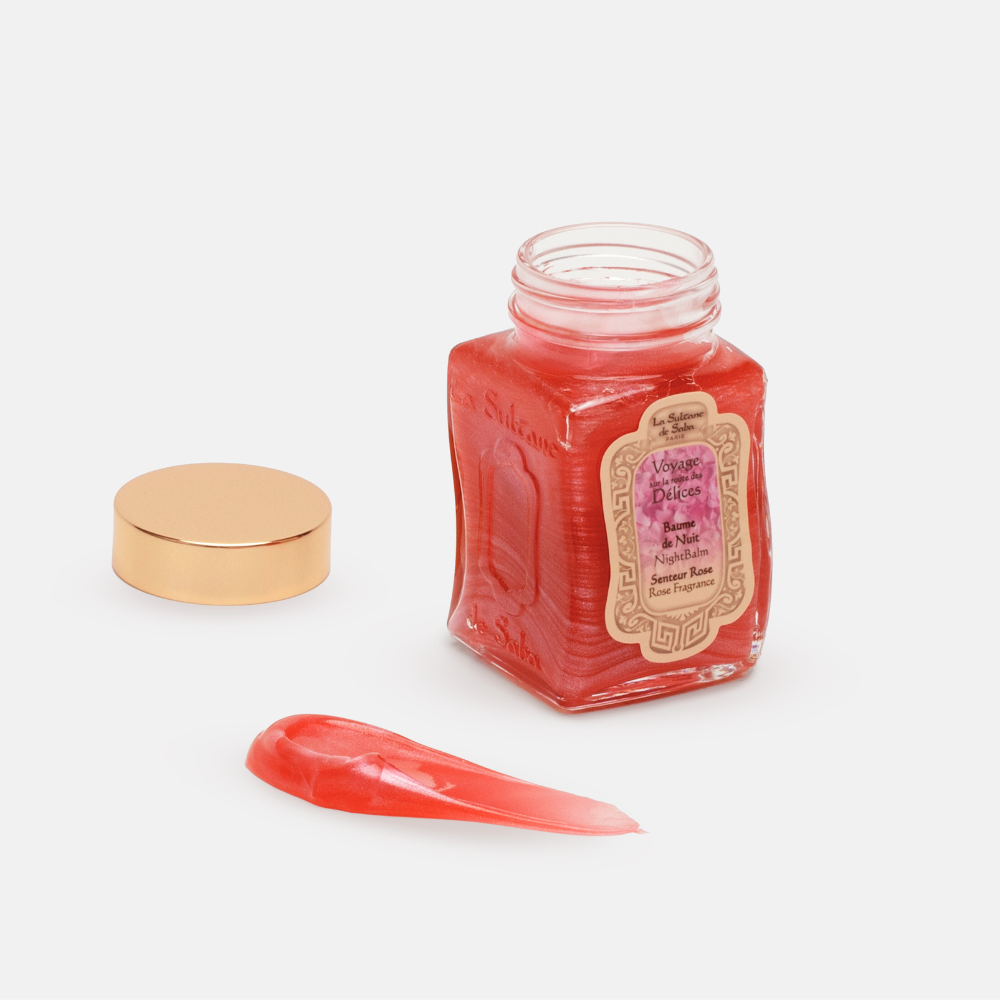 Ультрапитательный ночной бальзам для лица La Sultane de Saba с розой, 100 мл