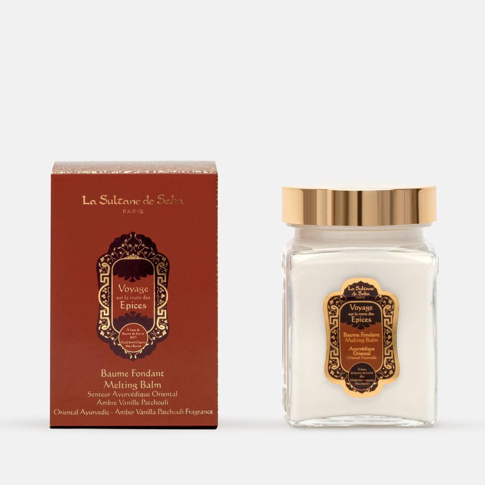 Денеге арналған бальзам La Sultane de Saba "Амбра, Ваниль және Пачули", 300 мл